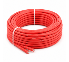Кабель силиконовый 12 AWG 3.3mm², 600V/1000V, -60°C до +200°C красный